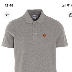 Kenzo gray polo